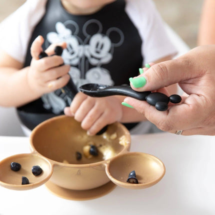 Silicone Dipping Spoons: Mickey Mouse (Classic Black)