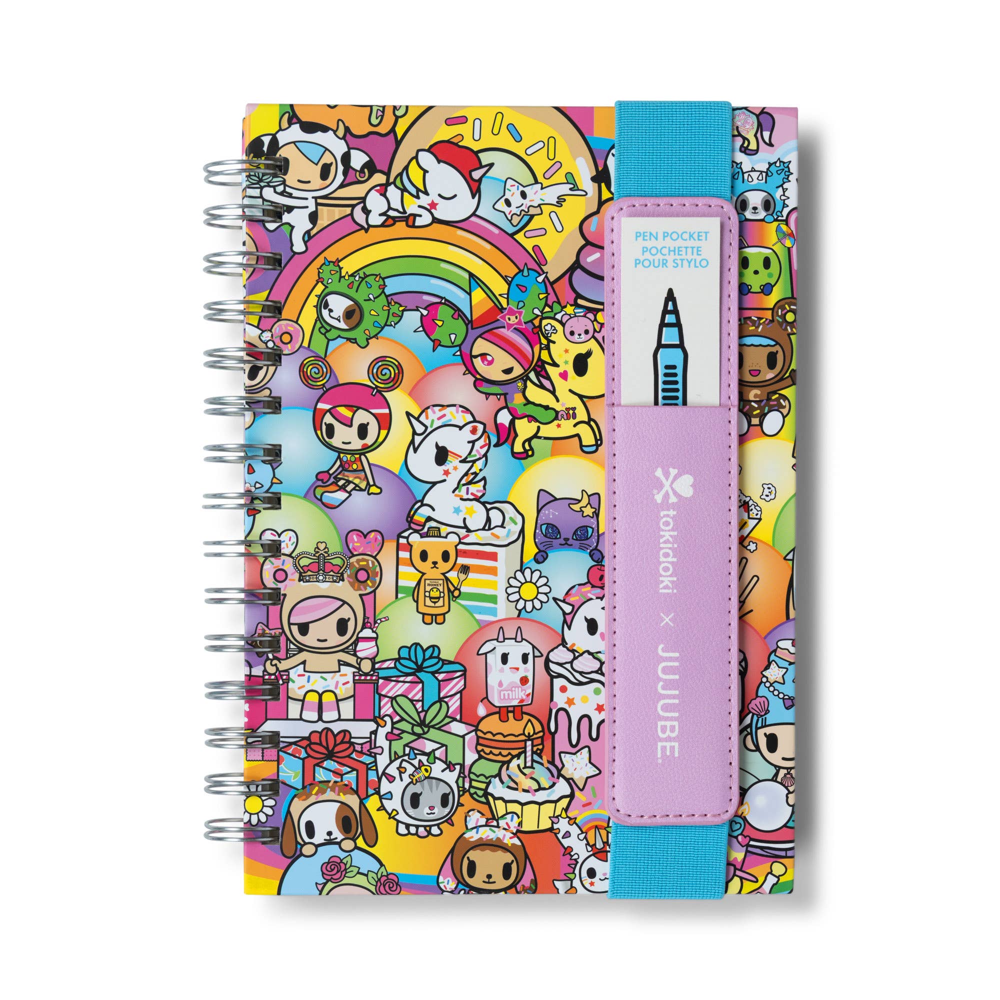 Oliver Notebook with Pen Pocket Toki 20th Anniversary 3