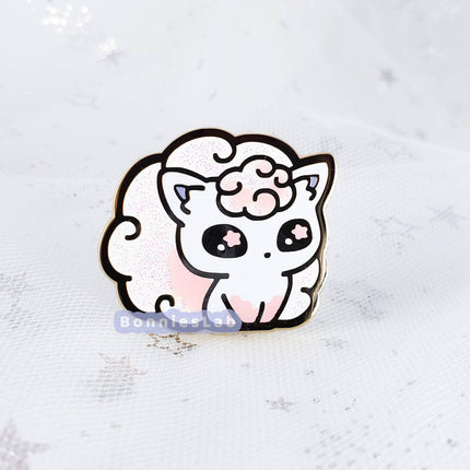 Shiny Alolan Vulpix Enamel Pin