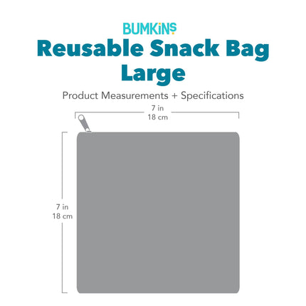 Reusable Snack Bag, Large: Super Mario™ & Luigi