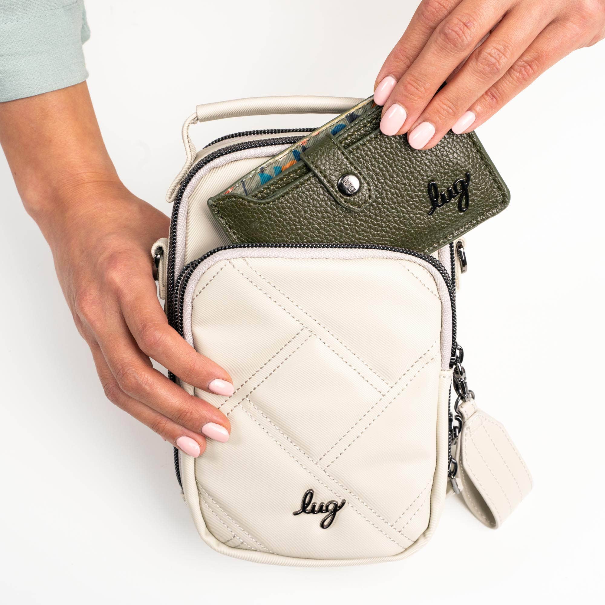 Skeeter Mini Bridge Satin Luxe VL Convertible Crossbody Bag 6