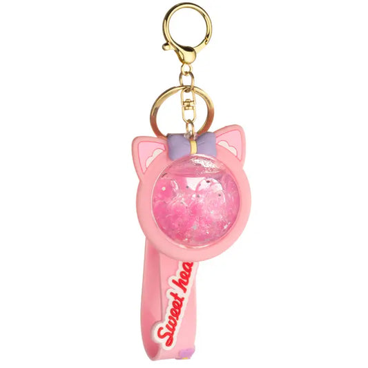 Kawaii Sphere Liquid Effect Sensory Keychain