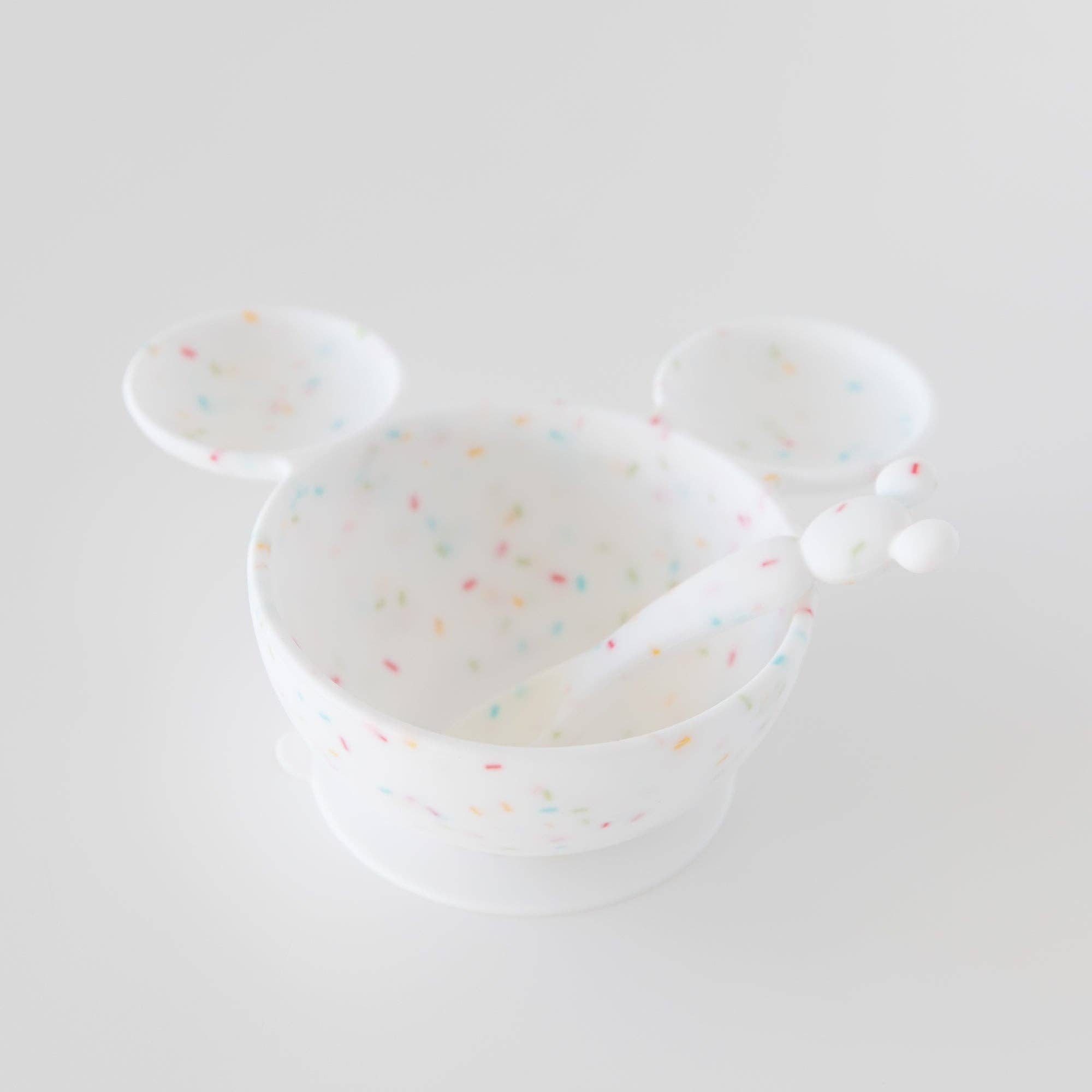 Silicone First Feeding Set: Mickey Mouse Vanilla Sprinkle 9