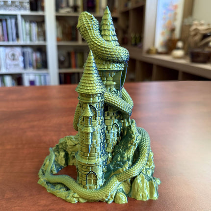 Serpentine Dice Tower | TTRPG, D&D, Pathfinder, CoC