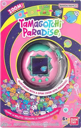 Tamagotchi Paradise Pink Land 1.5-Inch Virtual Pet Toy