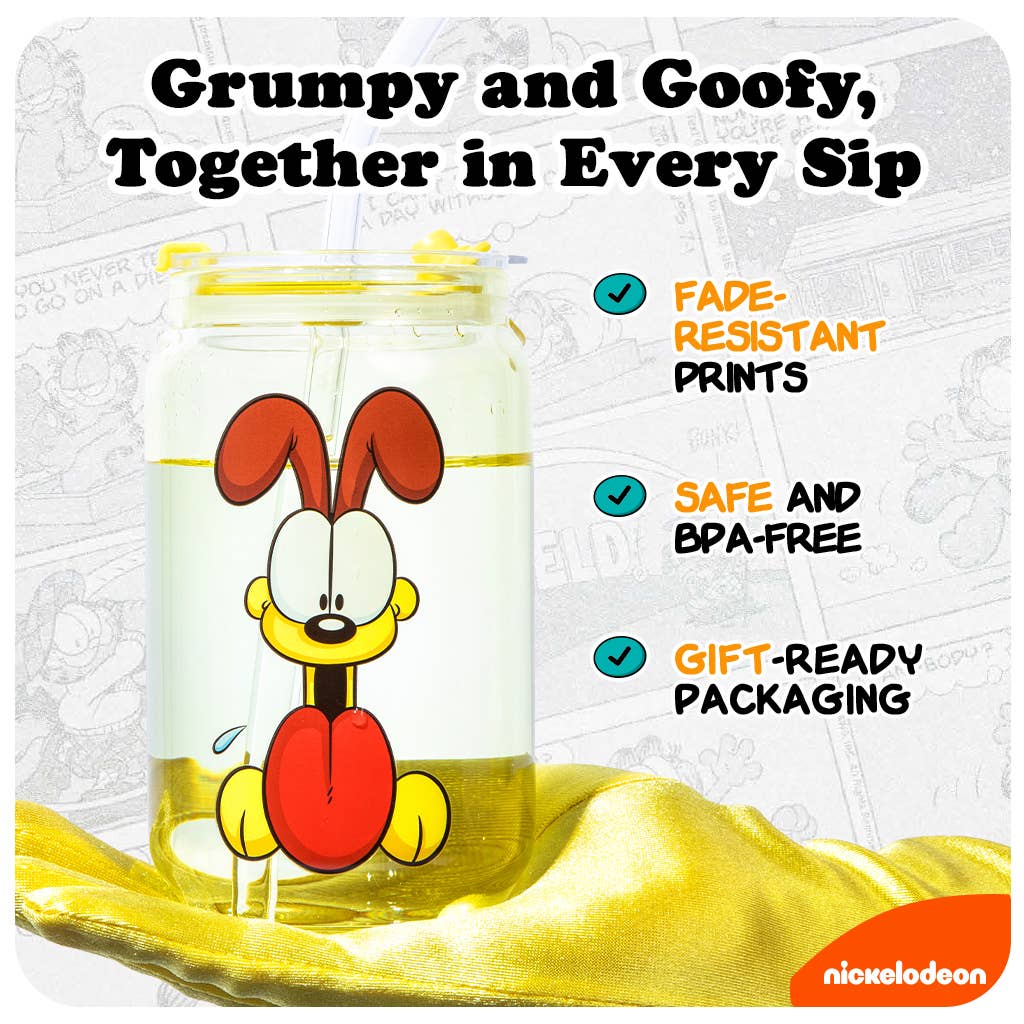Garfield Drinking Glasses 6