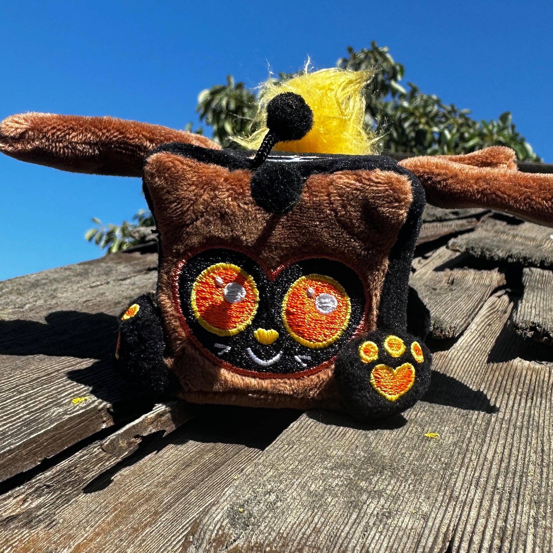 Deathshead Moth Baby mini plush 4