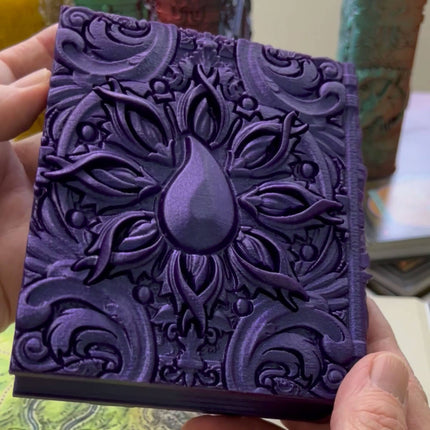 Water Magic Storage Tome for TTRPG, MTG, Pokemon, D&D Gaming