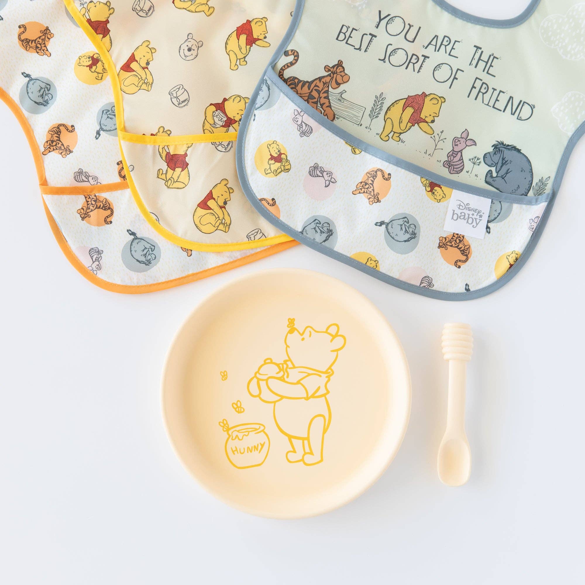 Silicone Plate + Spoon Set: Disney Winnie the Pooh 7