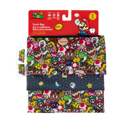Reusable Snack Bag, 3-Pack: Super Mario™ Power Up