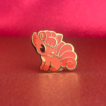 Vulpix Pokemon Enamel Pin