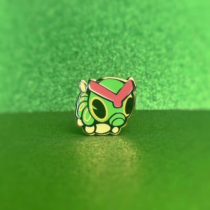 Caterpie Pokemon Enamel Pin
