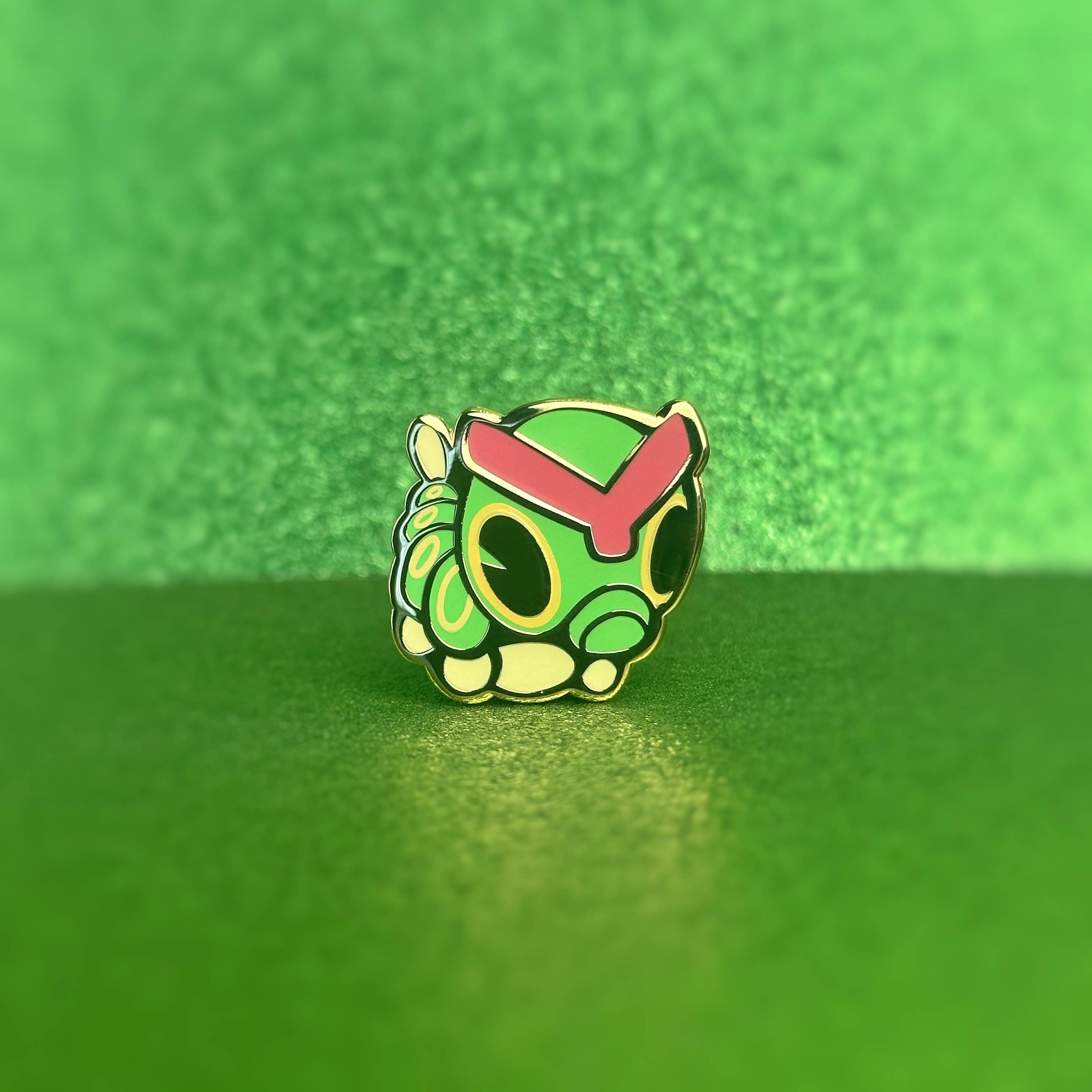 Caterpie Pokemon Enamel Pin