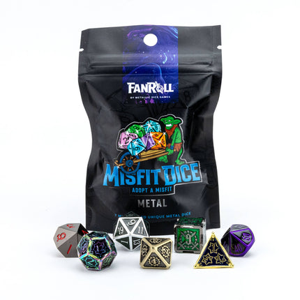 NEW: Misfit Metal Dice Set: Adopt A Misfit  (Blind Pack)