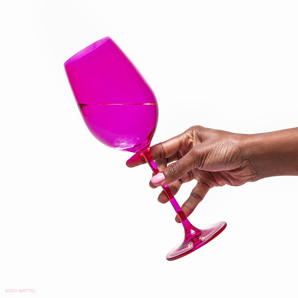 Barbie™ x Dragon Glassware® Wine Glasses