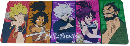 Hell's Paradise Group Mouse Pad