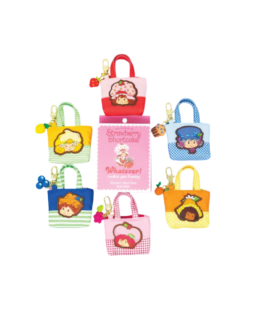 Strawberry Shortcake™ Besties Blind Box Mini Canvas Tote Bag Charms