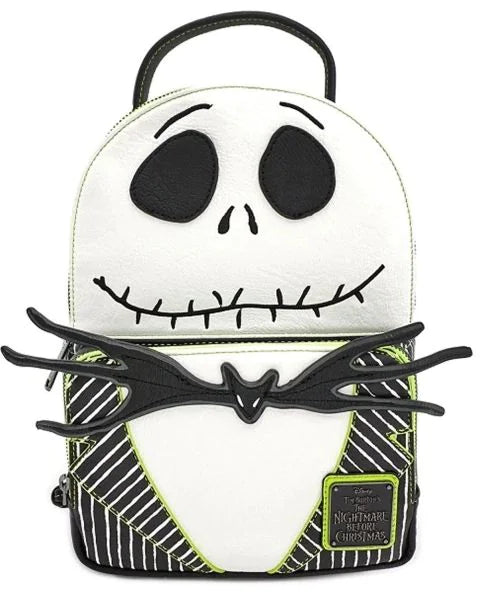 Nightmare Before Christmas Jack Skellington Cosplay Mini Backpack & Wallet