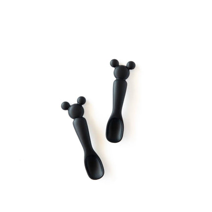 Silicone Dipping Spoons: Mickey Mouse (Classic Black)