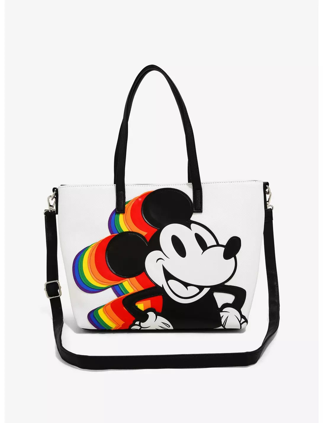 Mickey Mouse Rainbow Satchel Bag