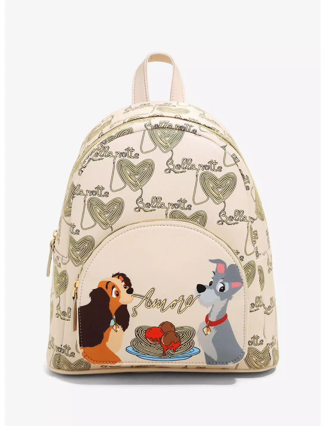 Lady And The Tramp Spaghetti Amore Mini Backpack