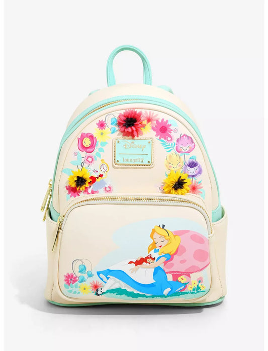 Alice in Wonderland Garden Flowers Mini Backpack - BoxLunch Exclusive