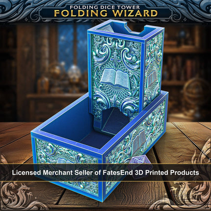 Folding Wizard Tower & Storage | TTRPG, D&D, Daggerheart