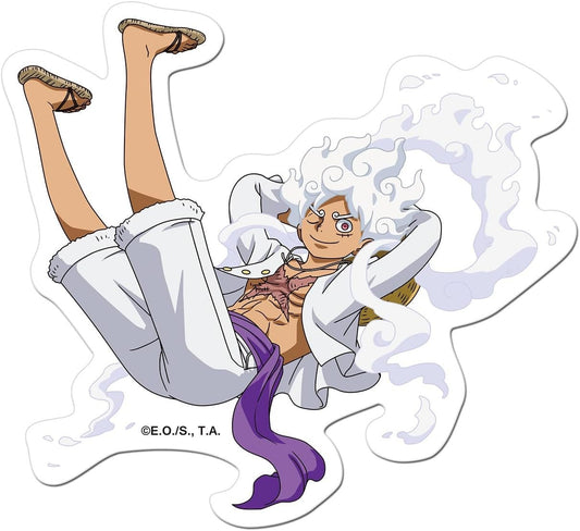 One Piece: Winking Monkey D. Luffy Gear 5  Car Sticker