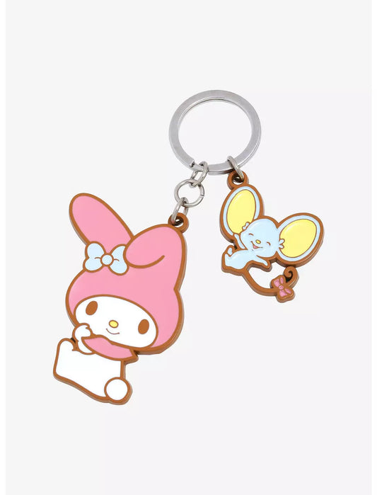 My Melody & Flat Keychain