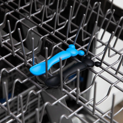 Silicone Dipping Spoons: Mickey Mouse (Black and Blue)