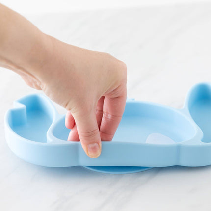 Silicone Grip Dish: Stitch