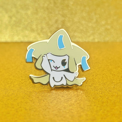 Jirachi Pokemon Mini Enamel Pin