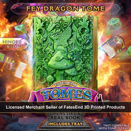 Fey Dragon Reforged Tome: TTRPG, MTG, Pokemon, D&D Gaming!
