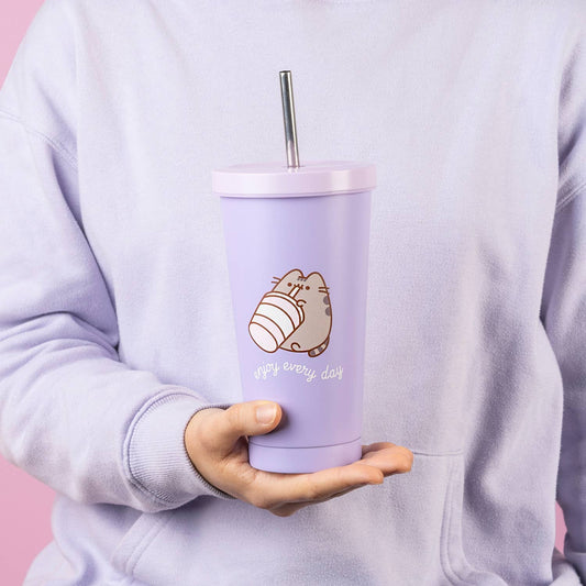 Pusheen Moments Steel Tumbler w/ Straw