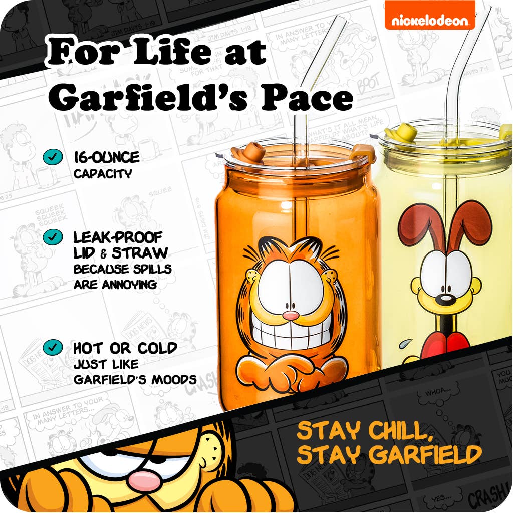 Garfield Drinking Glasses 3