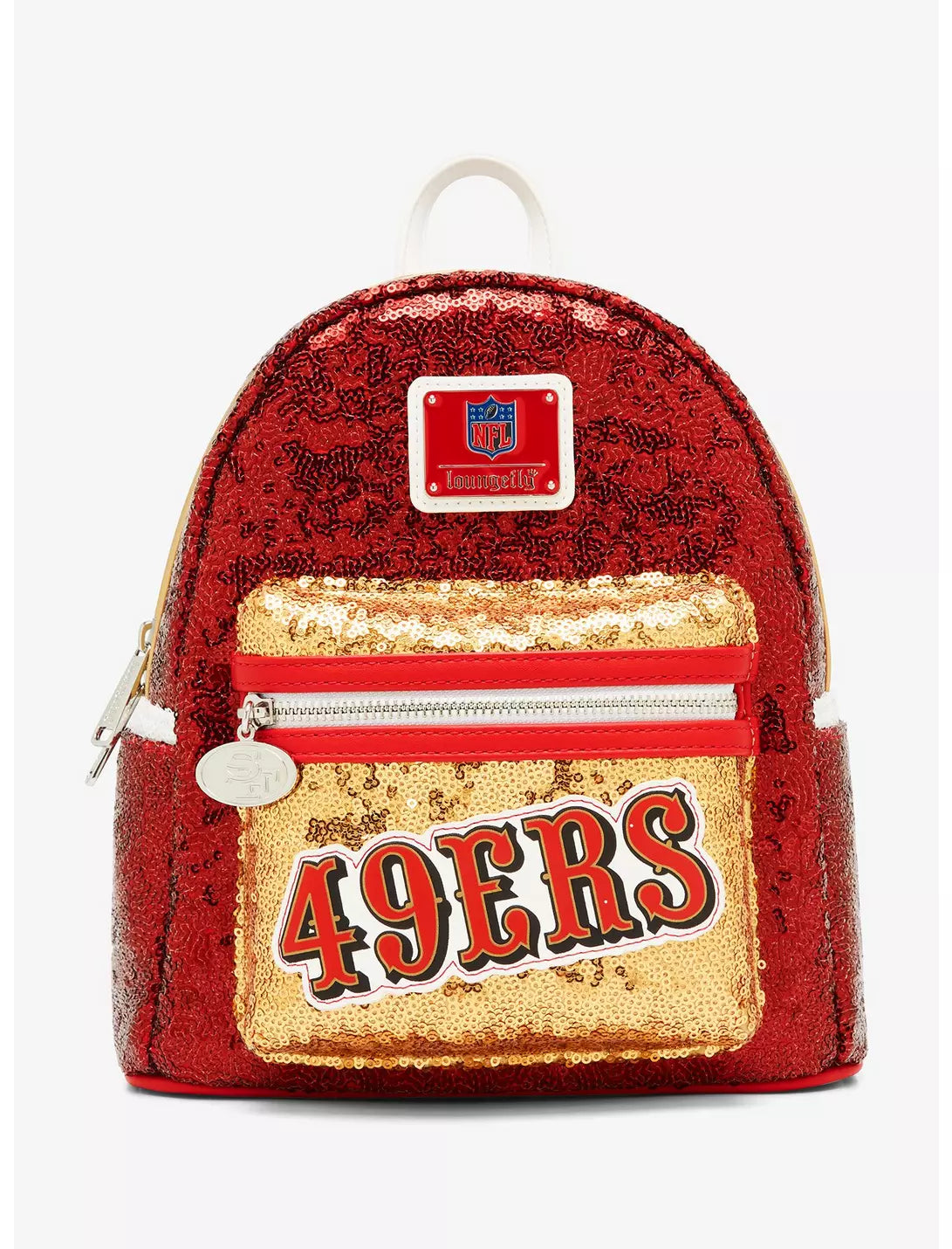 NFL San Francisco 49ers Sequin Mini Backpack