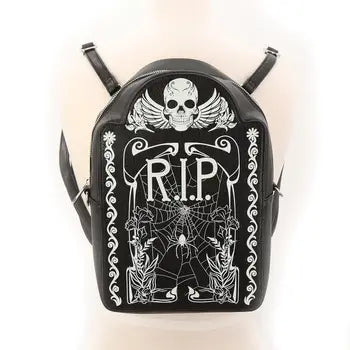 Glow in the Dark Tombstone Mini Backpack