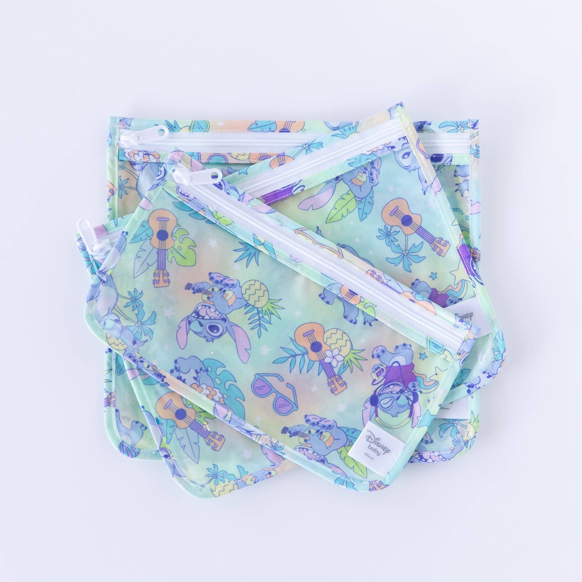 Clear Travel Bag 3 Pack: Aloha Stitch 7