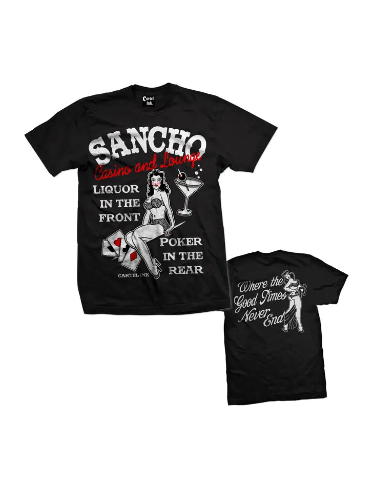 Sancho Casino And Lounge T-shirt