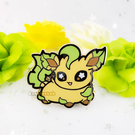 Chibi Leafeon Enamel Pin