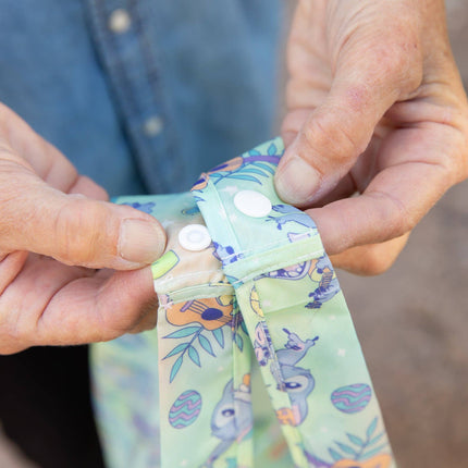 Packable Tote Bag: Aloha Stitch