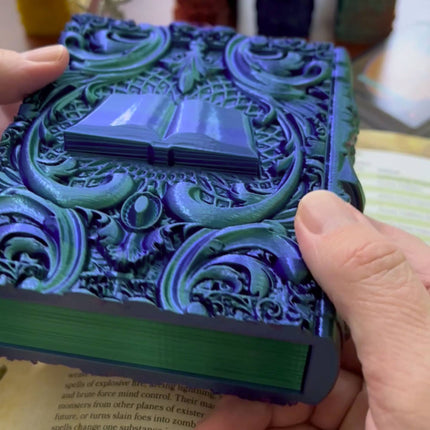 Wizard Storage Tome for TTRPG, MTG, Pokemon, D&D Gaming!