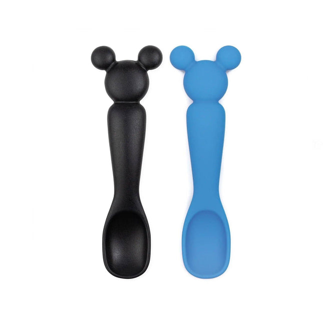 Silicone Dipping Spoons: Mickey Mouse (Black and Blue)