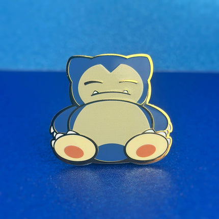 Snorlax Pokemon Enamel Pin