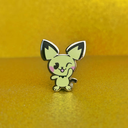Pichu Pokemon Enamel Mini Pin