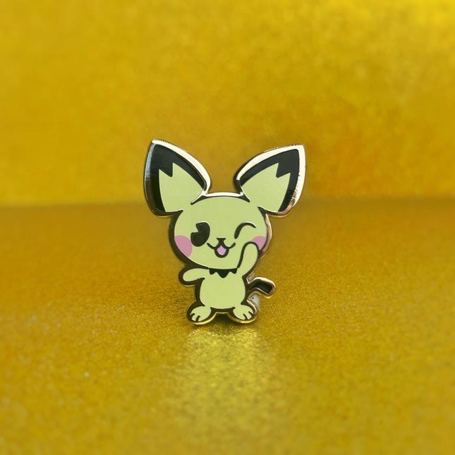Pichu Pokemon Enamel Mini Pin