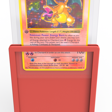 1-Card Trading Card Display Stand – Toploader Frame