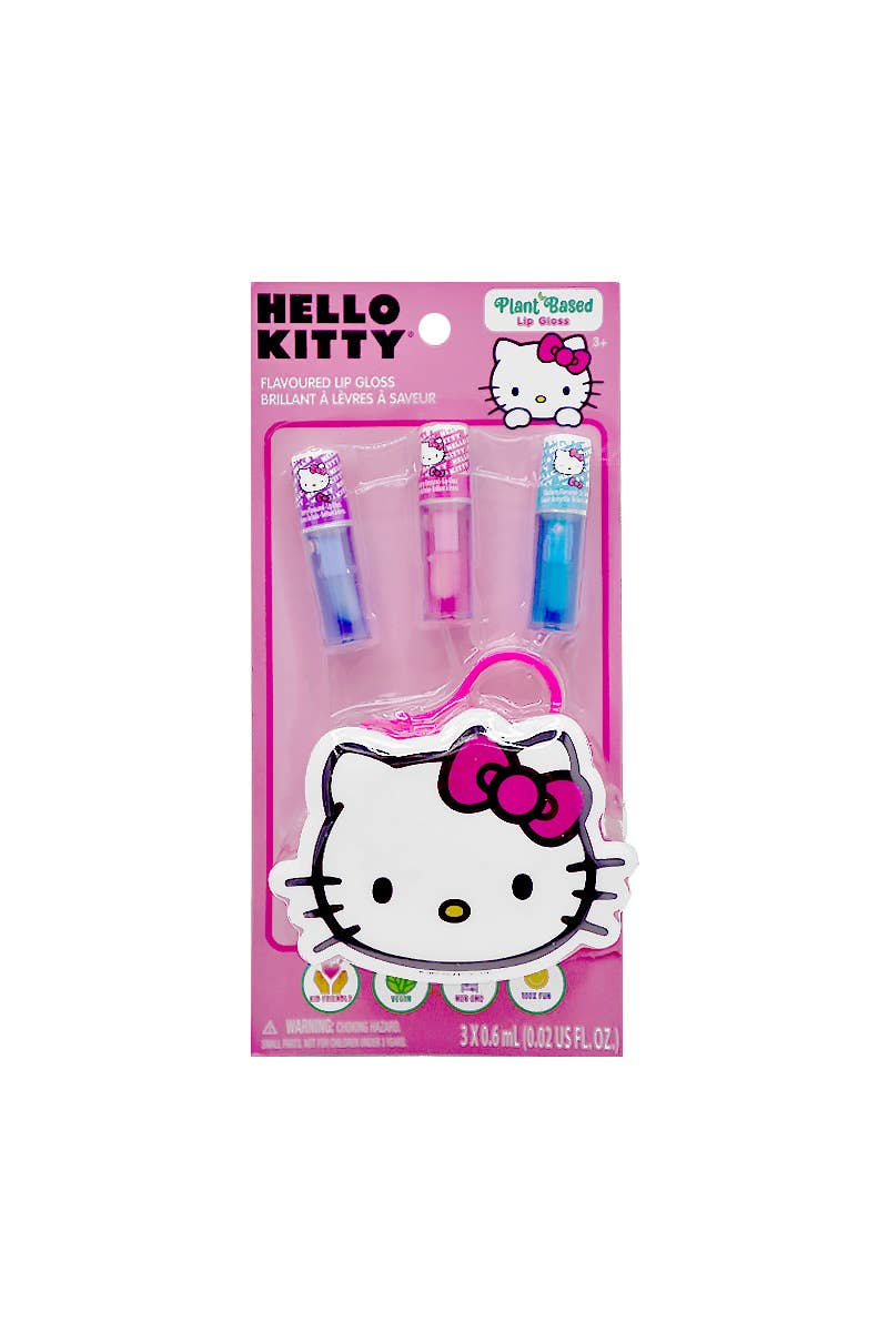 Hello Kitty Lip Gloss w/ pouch set - 12 set