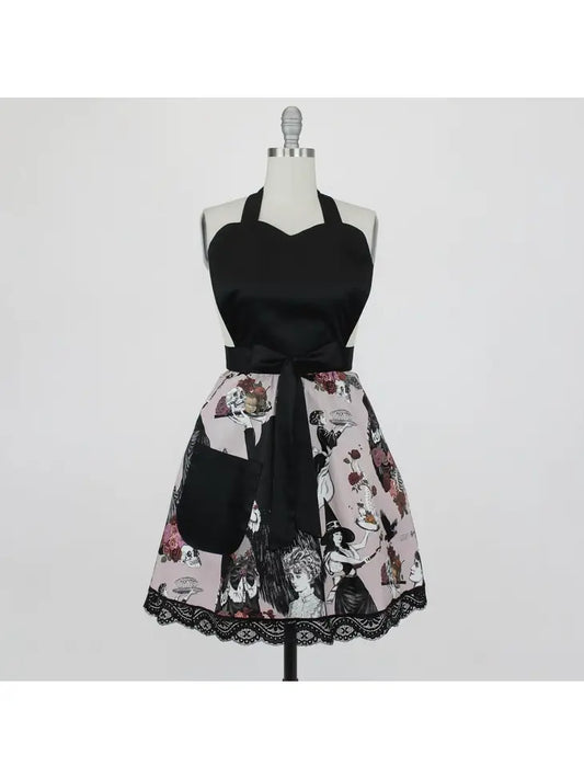 Goth Pin Up Apron