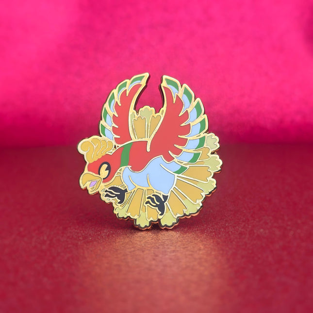 Ho-Oh Pokemon Enamel Pin